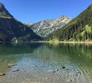 Visalpsee Frühstück Hotel Schwarzer Adler
