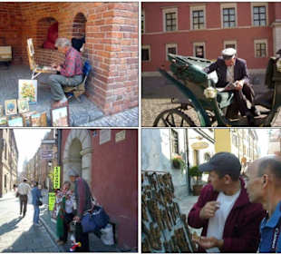 Impressionen aus Altstadt in Warschau