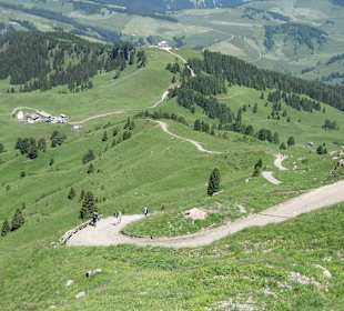 Seiser Alm - Blick vom Plattkofel