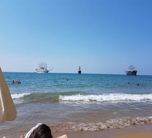 Unten am Stradabschnitt vom Hotel