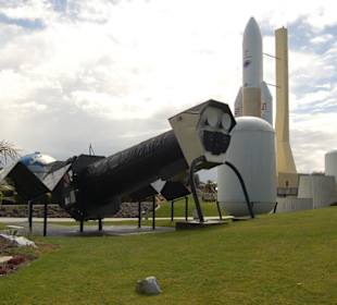 Ariane 5 y satélite