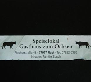 Zum Ochsen