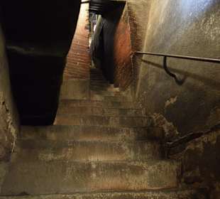 Schmaler Aufgang zur Kuppel