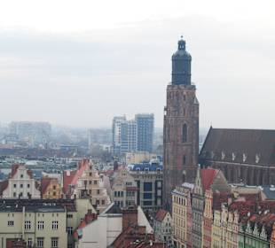 Widok z Mostku na Kościół Garnizonowy