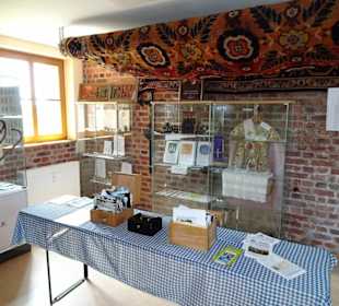 In den Ausstellungsräumen des Altvaterturmes