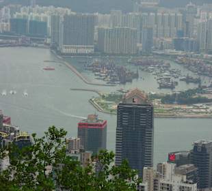 Panorama miasta z The Peak