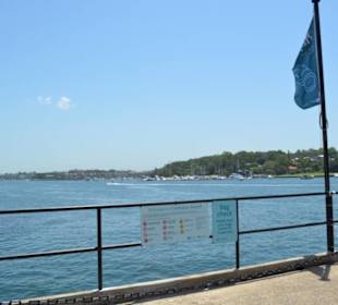 Blick von der Fährstation 