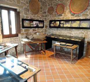 In einer Bauernküche im Museo Etnografico