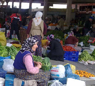 Basar in Manavgat/Kizilagac, Türkei