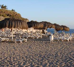 Strand an der Playa del Duque