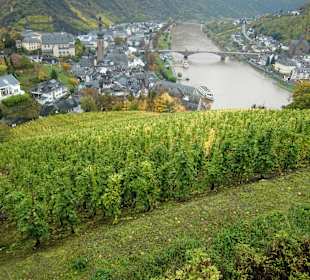 Aussicht von der Burg in Cochem