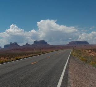Sulla strada per la Monument