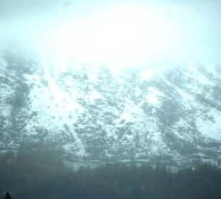 Schon guter Schnee am Gipfel