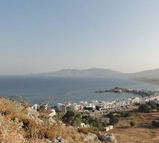 Zřícenina pevnosti Feraklos  - výhled na Charaki