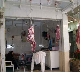 Abgehanges versch. Fleisch