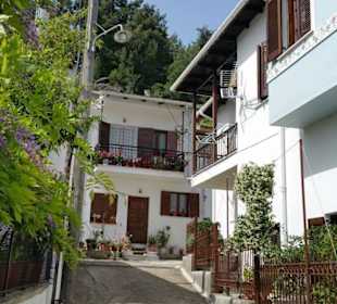 Dorfgasse in Panagia