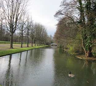 Schlosspark Schwetzingen im Winter