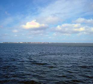 Föhr von der Fähre gesehen!