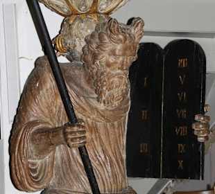 Tragende Figur des Kanzelkorbes  