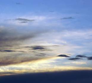 Vom Strand Himmelsbilder