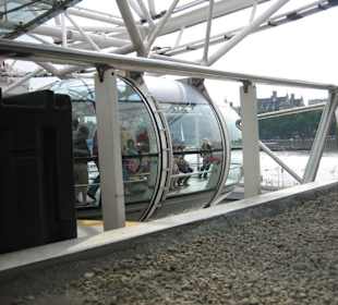 London Eye - Einstieg