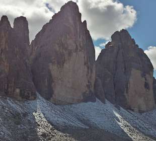 Blick von der Dreizinnen-Hütte