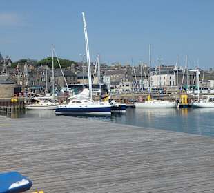 Teilansicht des Hafens