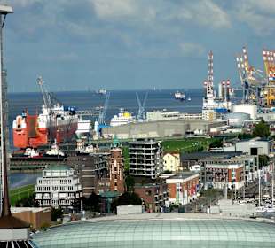 Blick vom Radarturm nach Norden