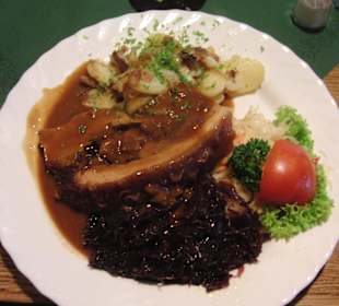 Üppiges Mecklenburger Essen