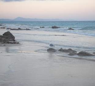 Wenn man den Strand entlang nach rechts weitergeht