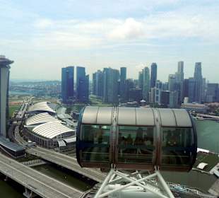 Singapure Flyer /Ausblick