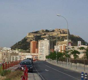 Festung SANTA BARBARA in Alicante