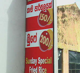 Restaurant - Grosse Werbung