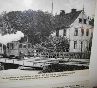 Historischer Tretkran - alte Bilder