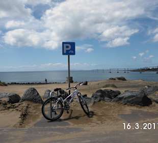 Fahrradständer an der Promenade abschliesbar