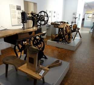 Nähmaschine eines Sattlers