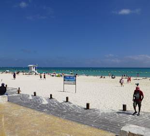 Toller Strand in Playa del Carmen