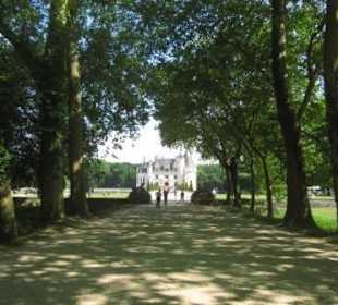 Hauptzugangsweg zum Schloss