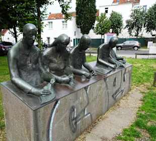 Das Zigarrenmacherdenkmal am Buntentorsteinweg