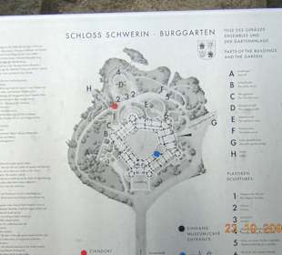 Die Gartenanlage des Schlosses