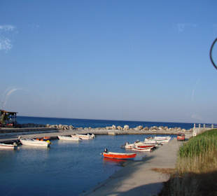 Rhodos - Hafen in der Stagnabucht