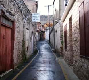 Enge Gasse in Lefkara