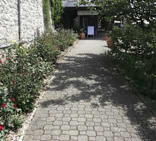 Schlosscafé im Rosengarten