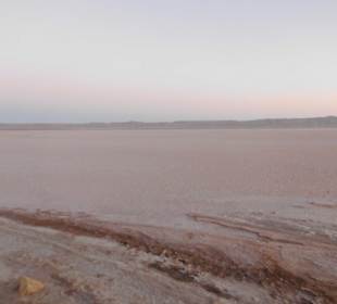 Sonnenaufgang in Salzsee