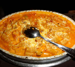 Überbackene Maccheroni im Chianti Classico