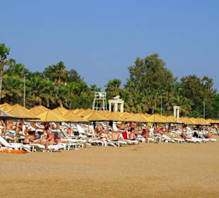 Vom Sunrise Richtung Side am Strand