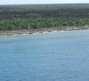 Blick auf Cozumel