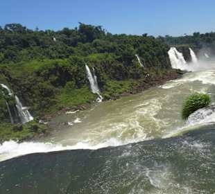 Wasserfälle von Iguazu. Ein Weltwunder