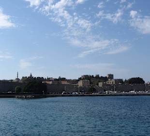 Hafen von Rhodos Stadt