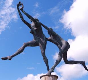 Auf dem Skulpturenpfad